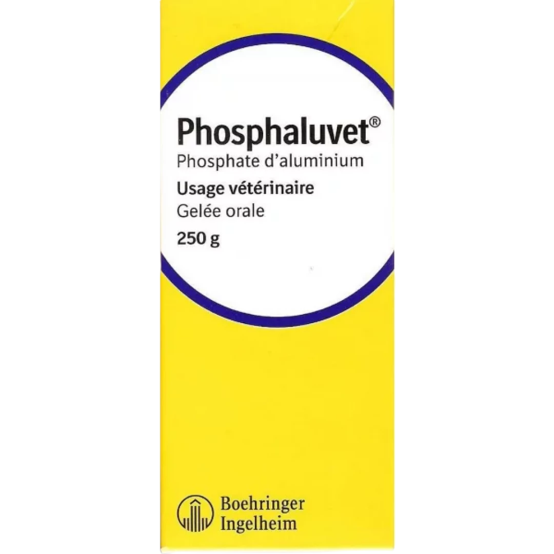 Boite de Phosphaluvet pour chien - Phosphate aluminium - 250 g - Univers Veto