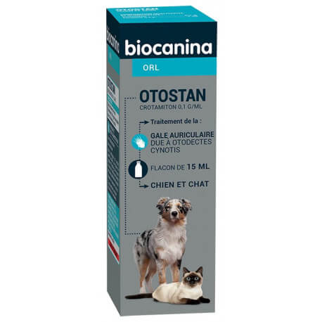 Otodine 100 ml  Solution nettoyante auriculaire chien et chat