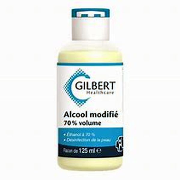 Alcool modifié 70 solution antiseptique Gifrer flacon 250 ml Universveto