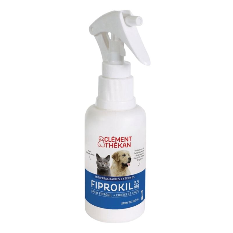 Fiprokil 2,5 mg spray antiparasitaire externe de 100 ml - Univers Véto