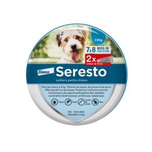 SERESTO collier anti tiques pour petit chien - Univers Véto