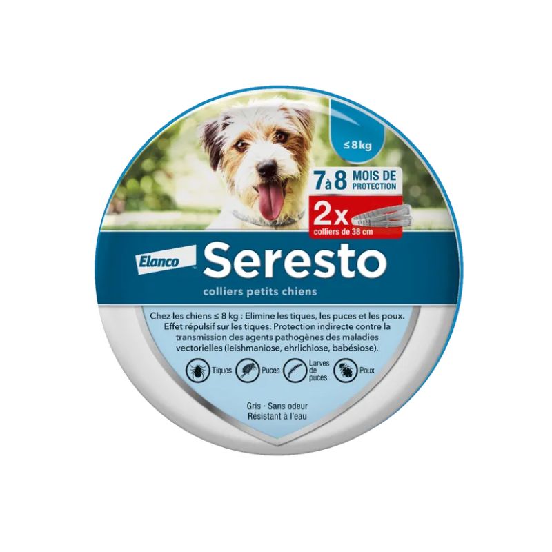 SERESTO collier anti tiques pour petit chien - Univers Véto