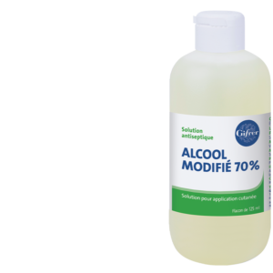 Alcool modifié 70 solution antiseptique flacon 1000 ml