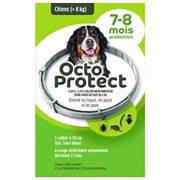 Collier antiparasitaire pour chiens de plus de 8kg Octoprotect