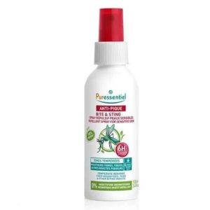 Spray répulsif peaux sensibles Anti-pique Puressentiel - 100ml