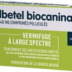 Milbetel chat Biocanina - 2 comprimés